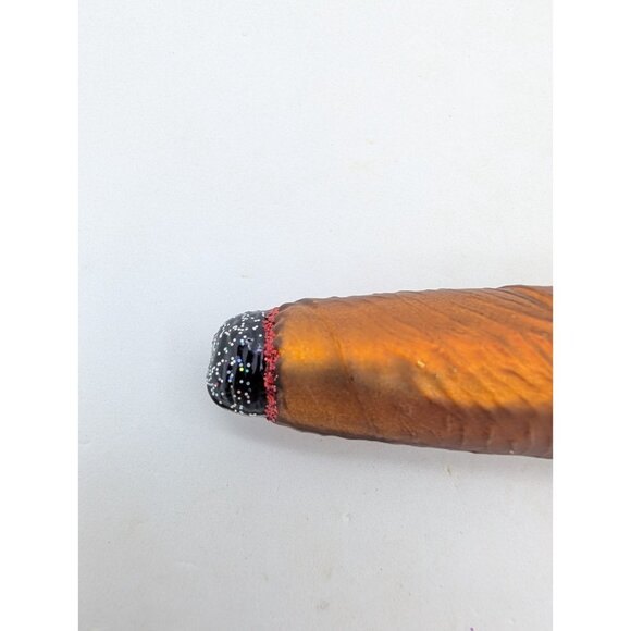 Old world Christmas Ornament 'The Cigar" with tag 5.25" glass hanging tree - Picture 12 of 14